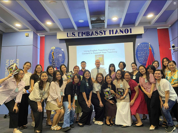 Nguyễn Phương Chi đã luôn tích cực tham gia các hoạt động ngoại khóa trong quá trình học tập để trau dồi kiến thức. Ảnh: NVCC.