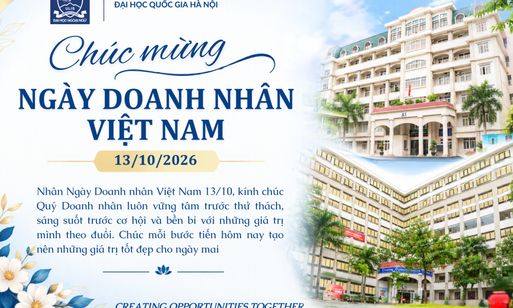 Chúc mừng Doanh nhân Việt Nam